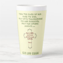 Tasse de latte spirituel Inspirations
