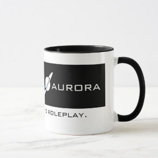 Tasse de l'aurore de lune bleue