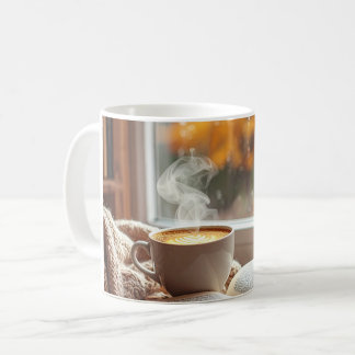 Tasse de lecture de café cosy