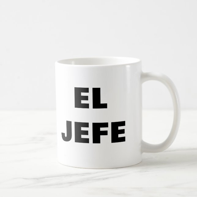 Tasse de l'EL JEFE (Droite)