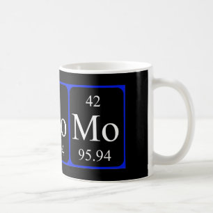 Tasse de l'élément 42 - molybdène