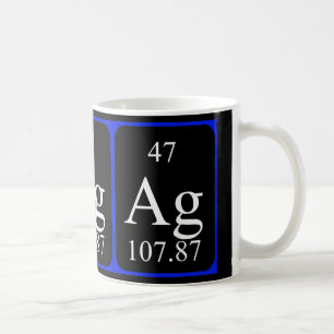 Tasse de l'élément 47 - argent