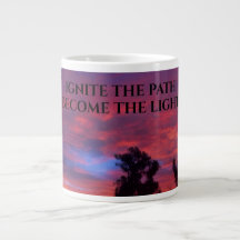 Tasse de l'élément Feu - Allumez le chemin