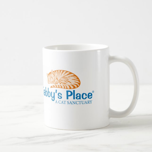 Tasse de l'endroit du chat tigré (Droite)