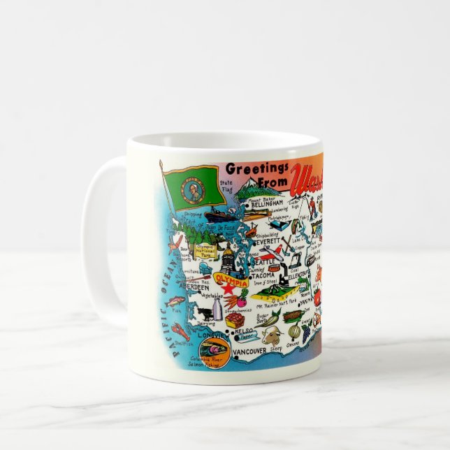 Tasse de l'État de Washington (Devant gauche)