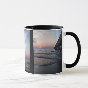 Tasse de lever de soleil de plage de Jacksonville