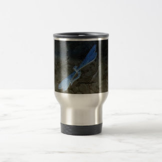 Tasse de libellule et de voyage de dentelle