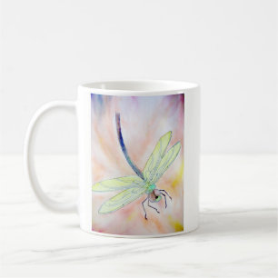 Tasse de libellule : Mouche bien, la lumineuse !
