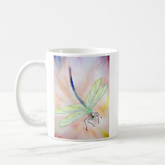 Tasse de libellule : Mouche bien, la lumineuse !