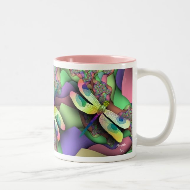 Tasse de libellule (pastels) (Droit)