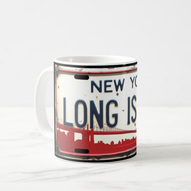 Tasse de licence de Long Island (Devant gauche)