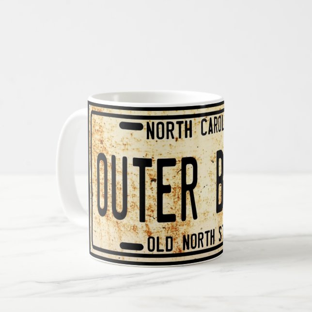 Tasse de licence Outer Banks (Devant gauche)
