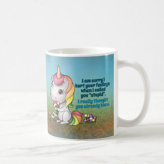 Tasse de licorne de Snarky