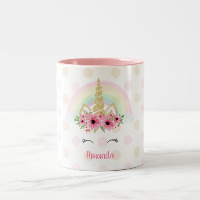 Tasse de licorne, tasse de licorne de parties (Centre)