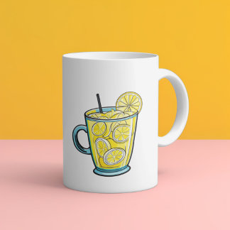 Tasse de limonade rafraîchissante