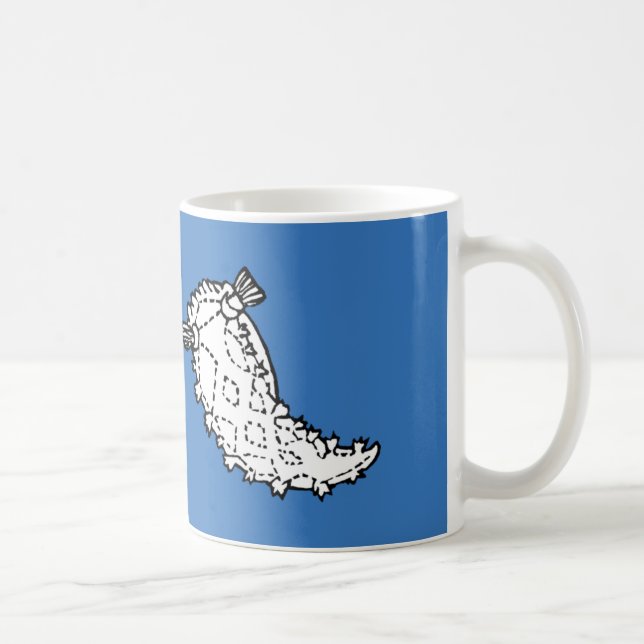 Tasse de lingot d'impression de nudibranch de (Droite)