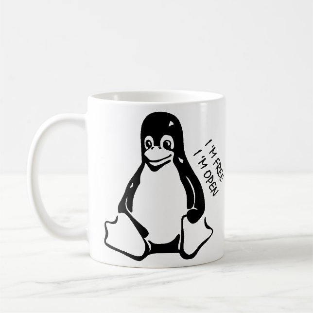 Tasse de Linux (Gauche)
