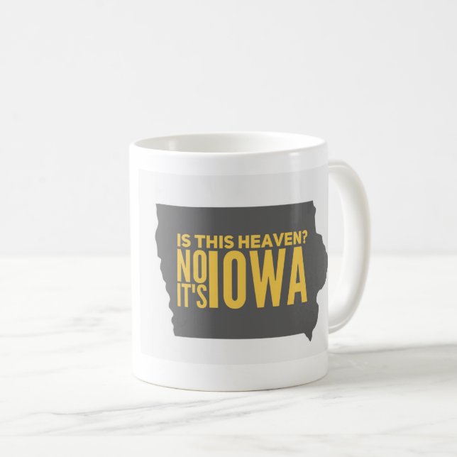 Tasse de l'Iowa = de ciel (Devant droit)