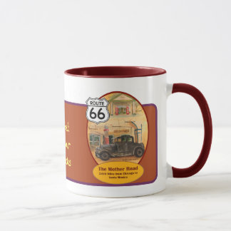 Tasse de l'itinéraire 66