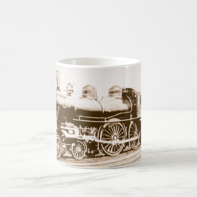 Tasse de locomotive à vapeur (Centre)