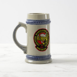 Tasse de logo de boule de crâne de GMPs