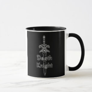Tasse de logo de chevalier de la mort