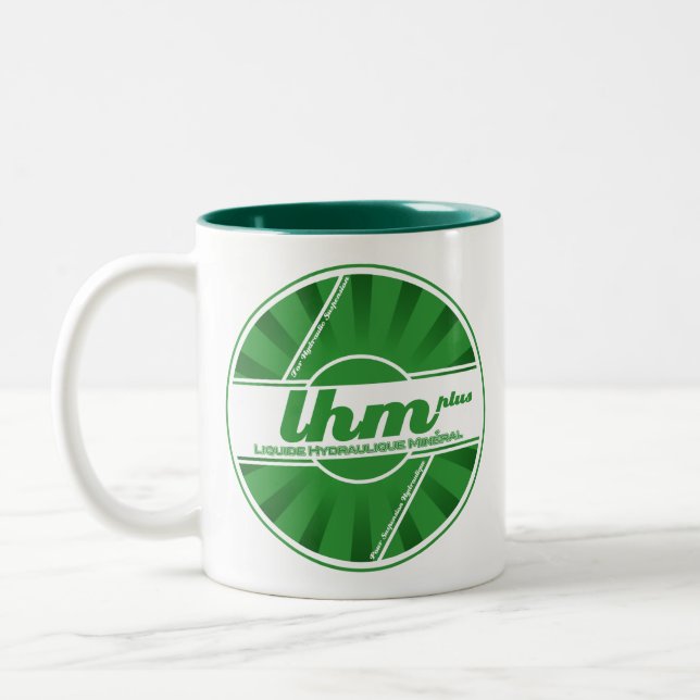 Tasse de logo de fluide hydraulique de LHM (Gauche)
