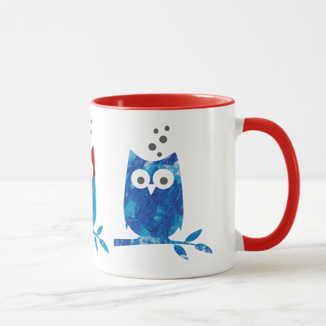 Tasse de logo de hibou (Droite)