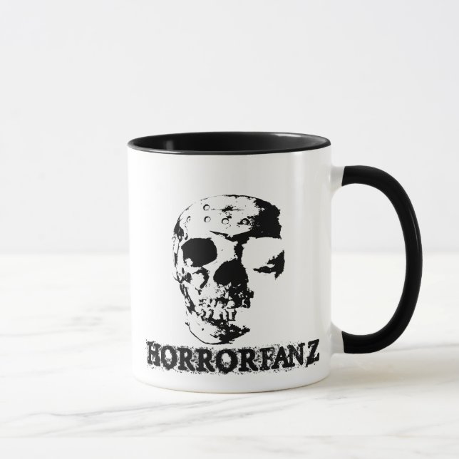 Tasse de logo de Horrorfanz (Droite)
