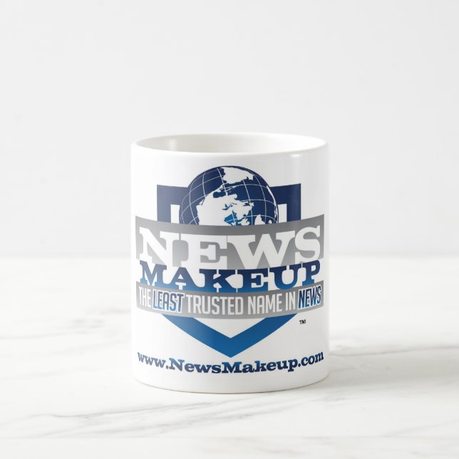 Tasse de logo de maquillage de nouvelles (Centre)