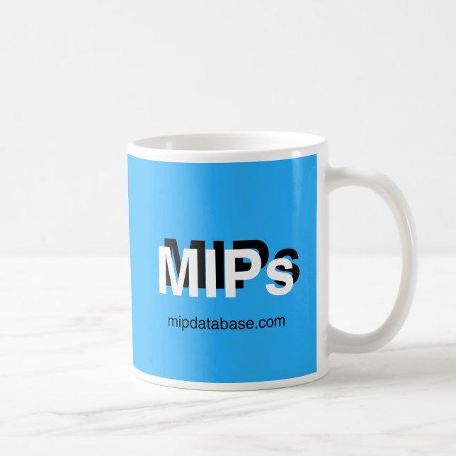 tasse de logo de mipdatabase.com (Droite)