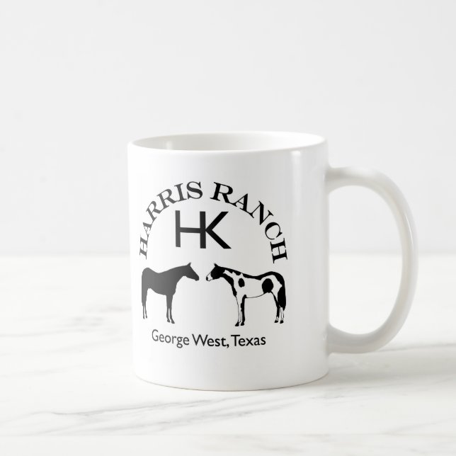 Tasse de logo de ranch de Harris (Droite)