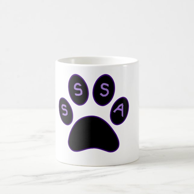 Tasse de logo de Sekret Skwad (Centre)