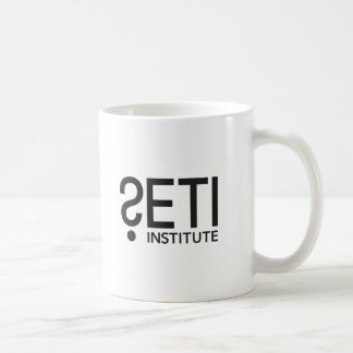 Tasse de logo de SETI avec l'équation de Drake