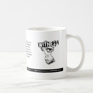Tasse de logo de TÉMOIN