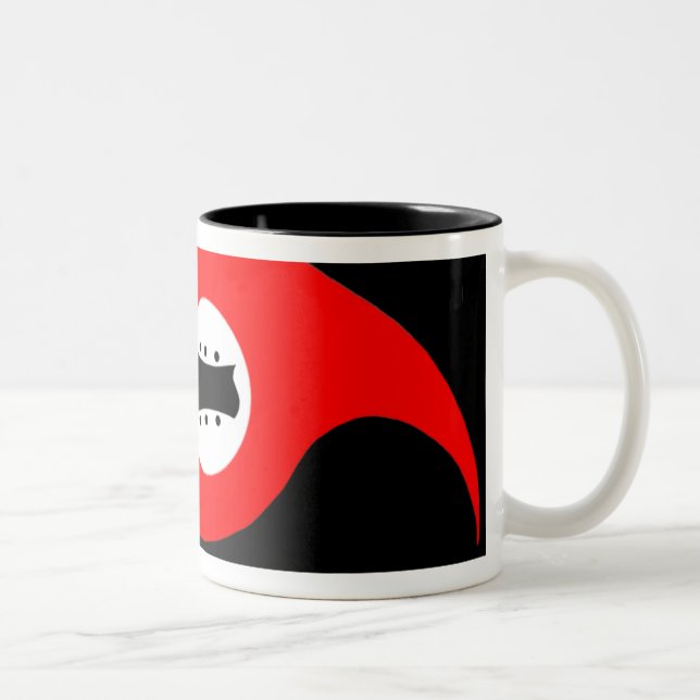 Tasse de logo de TEMPÊTE (Droit)
