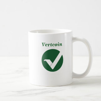 Tasse de logo de Vertcoin
