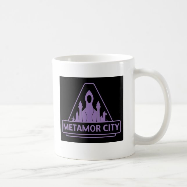 Tasse de logo de ville de Metamor (Droite)