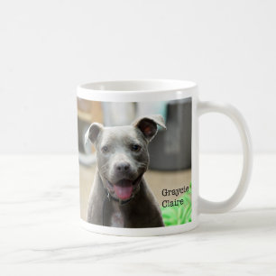 Tasse de logo des soins des animaux de collines de