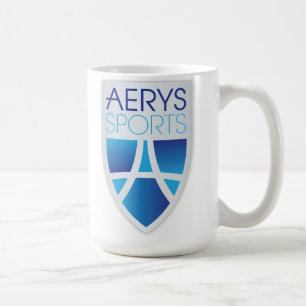 Tasse de logo sportif d'Aerys