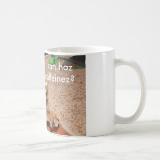 Tasse de lolcat de Mooki, je peux caffeinez de haz