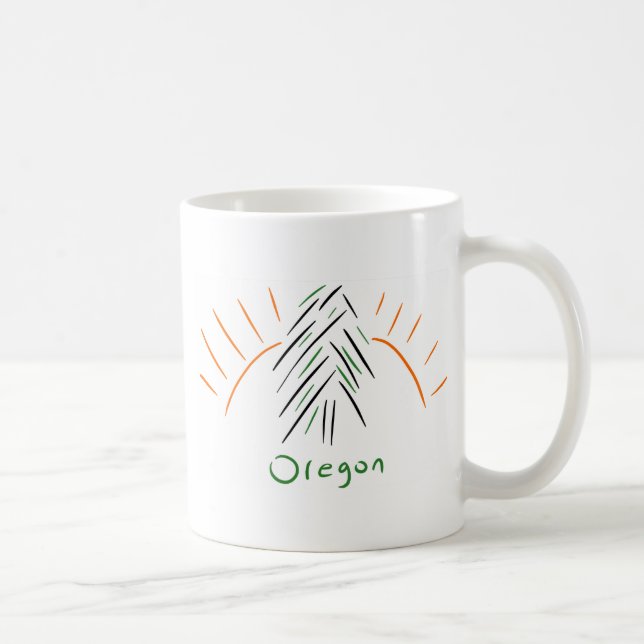 Tasse de l'Orégon (Droite)