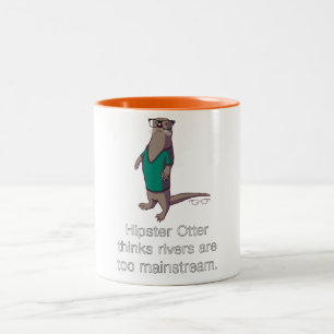 Tasse de loutre de hippie