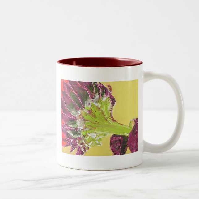 Tasse de lueur de tournesol (Droit)