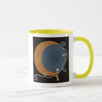 Tasse de lune de récolte