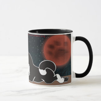 Tasse de lune de récolte de MARS Akita