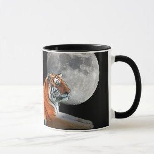 Tasse de lune de tigre d'hurlement
