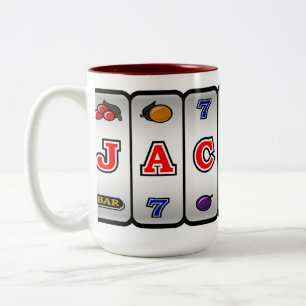 Tasse de machine à sous de gros lot