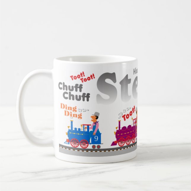 Tasse de machine à vapeur (Gauche)