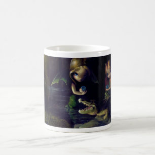 Tasse "de magie d'alligator"